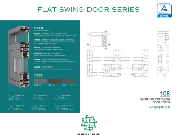 Aluminum Window And Door Flat Swing Door Series 3 ~blog/2024/6/10/3